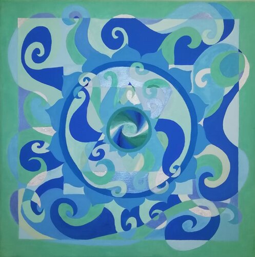 The colors of the sea by Tímea M.N., Painting for Sale on Singulart