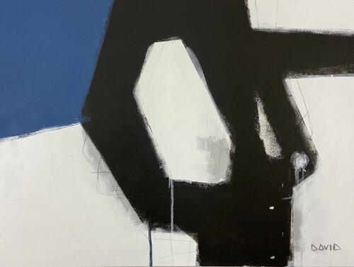 Échos du vide 01 di David Decourcelle, Pittura in vendita su Singulart