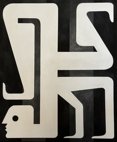 Trapped #8 by Roberto Merra, Painting for Sale on Singulart