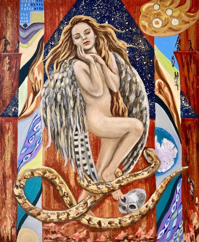“Pharmakea” di Pintor Nicolas, Pittura in vendita su Singulart
