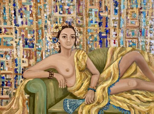 “My gypsy” di Pintor Nicolas, Pittura in vendita su Singulart