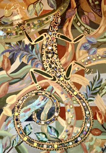 «Salamander” van Pintor Nicolas, Schilderij te koop op Singulart