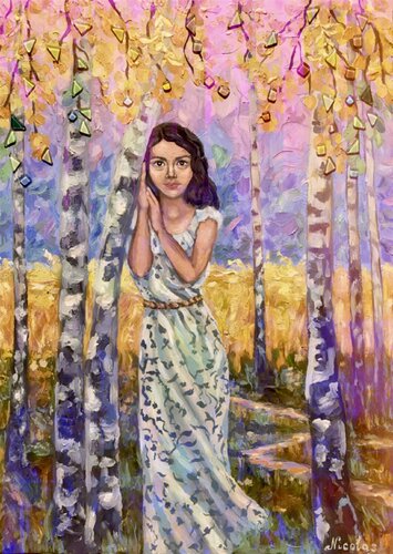 “Birch Juice” by Pintor Nicolas, Painting for Sale on Singulart