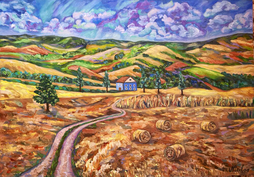 “My way home” par Pintor Nicolas, Peinture en vente sur Singulart