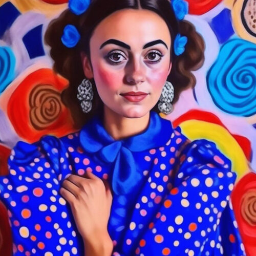 “Flamenco, Inspiration in colors“ von Pintor Nicolas, Digital kaufen auf Singulart