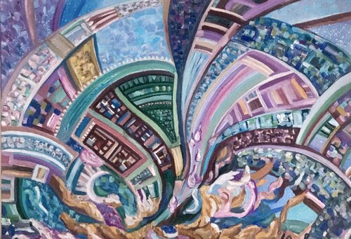 «Infinity” by Pintor Nicolas, Painting for Sale on Singulart