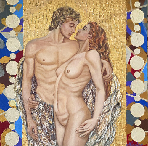 “Angel’s Kiss” von Pintor Nicolas, Malerei kaufen auf Singulart