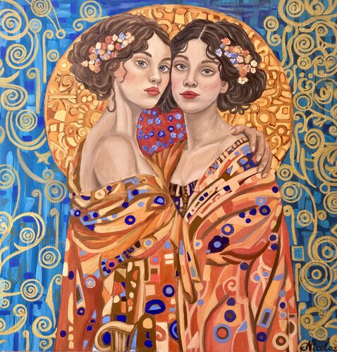 “The legend of the twin sisters” par Pintor Nicolas, Peinture en vente sur Singulart