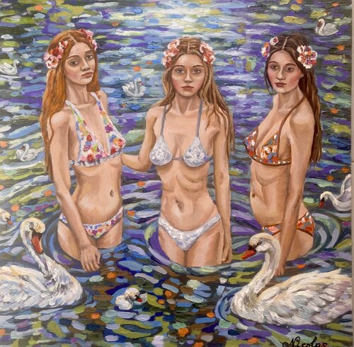 "Whisper of the North Wind" by Pintor Nicolas, Painting for Sale on Singulart