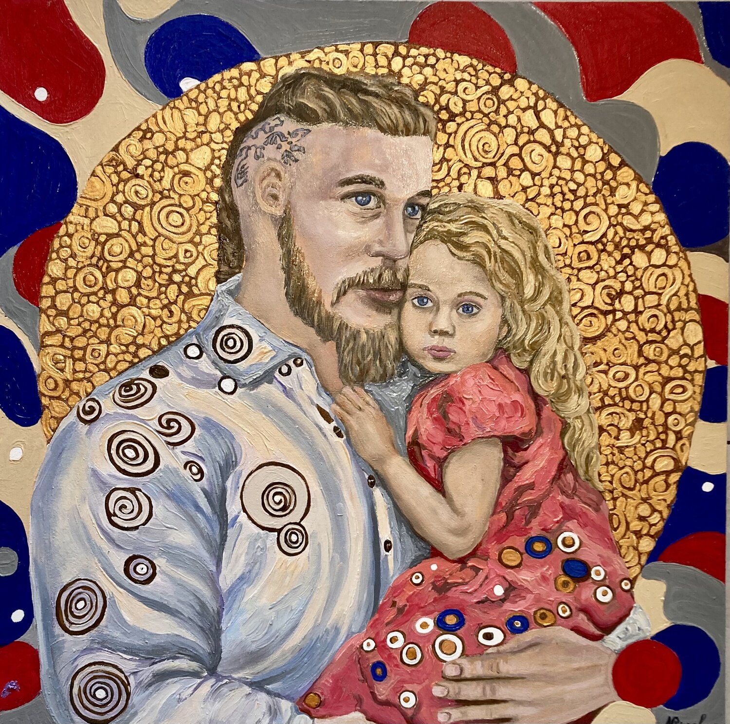 “A Father’s Love” Pintor Nicolas