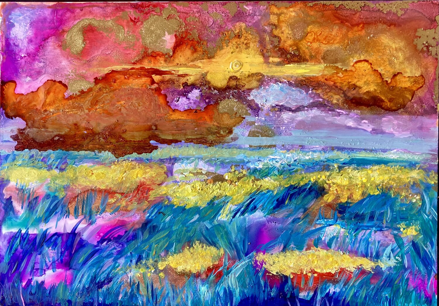 “The moment before the Storm” Pintor Nicolas