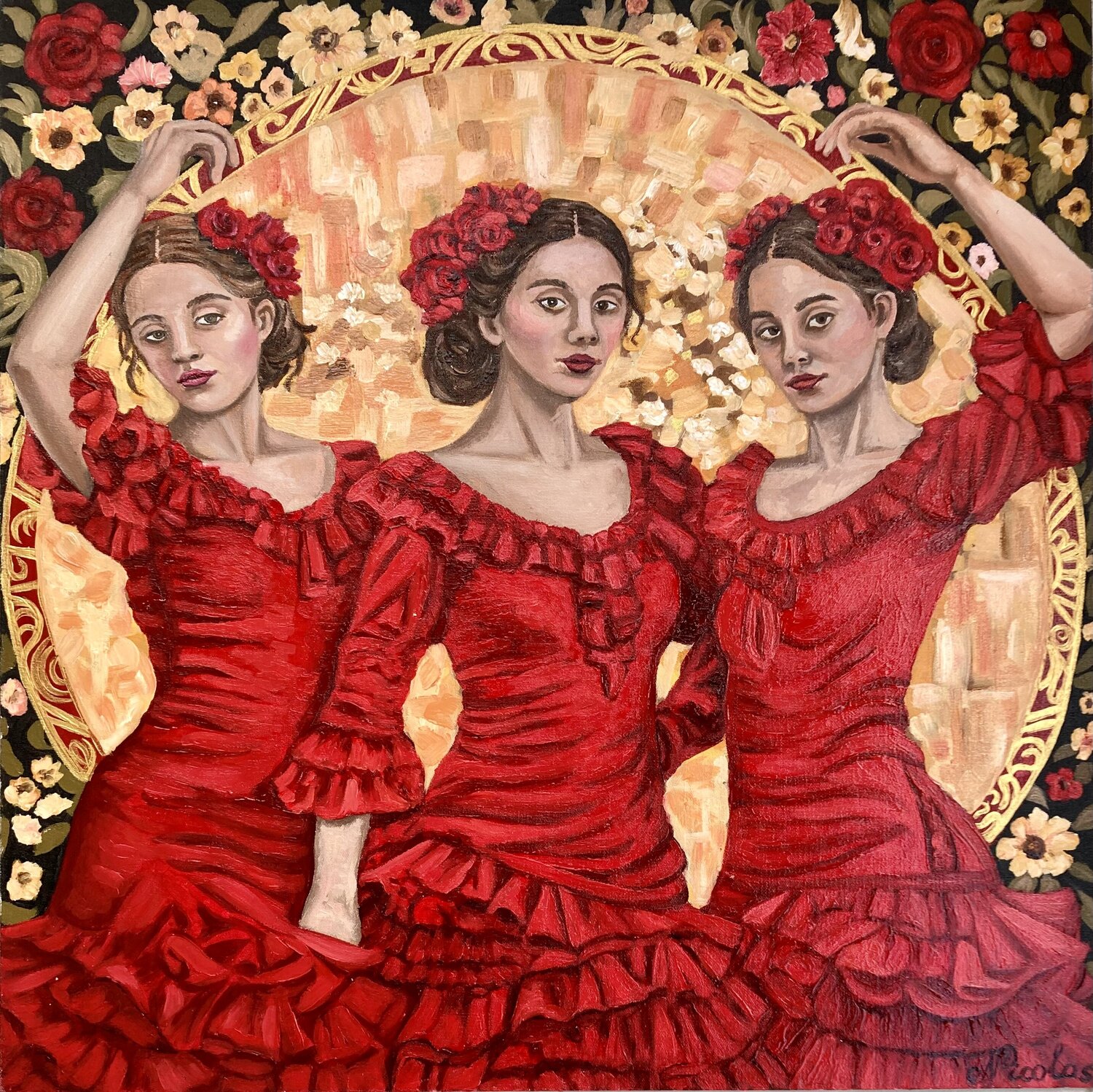 “Dolche Rubino: Flamenco  beyond reality“ Pintor Nicolas