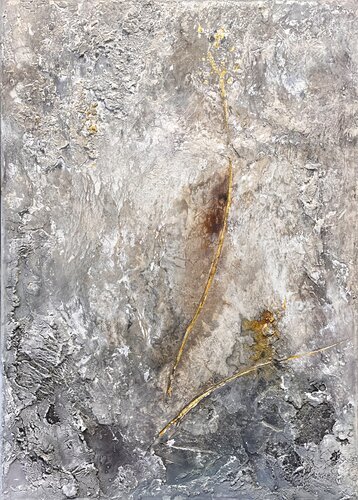 Spurensuche "Traces of Humanity and Hope" by Robert Kachel, Painting for Sale on Singulart