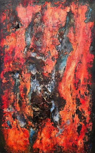 Phönix by Robert Kachel, Painting for Sale on Singulart