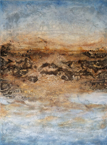 Dusk - Sonnenuntergang by Robert Kachel, Painting for Sale on Singulart