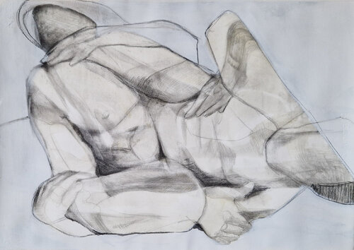 Entanglement par Dick van Dijk, Dessin en vente sur Singulart