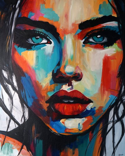 Rose Sauvage by Rafal Stach Kozina, Painting for Sale on Singulart