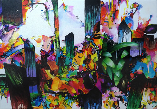 Heart ot the matter di decolor feroz, Pittura in vendita su Singulart