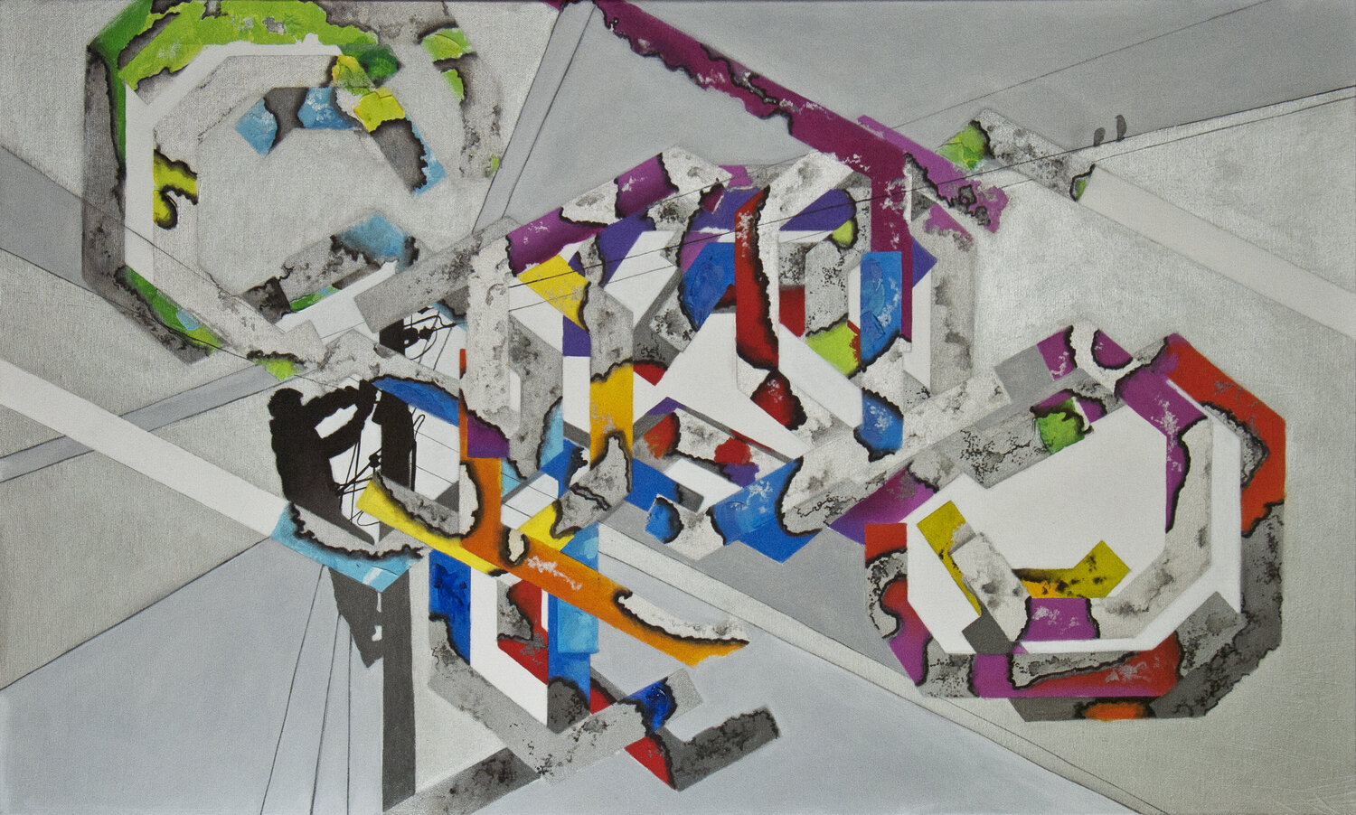 Paths of oblivion. decolor feroz