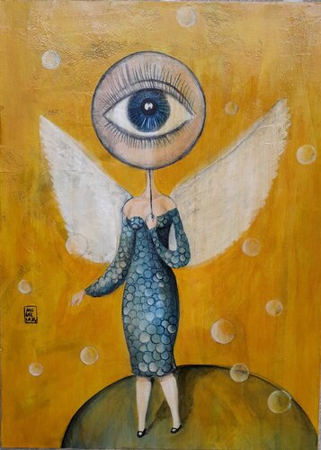 La Musa by Anguilla Ink, Painting for Sale on Singulart