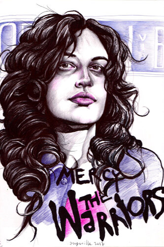 The warriors: Mercy von Anguilla Ink, Zeichnungen kaufen auf Singulart