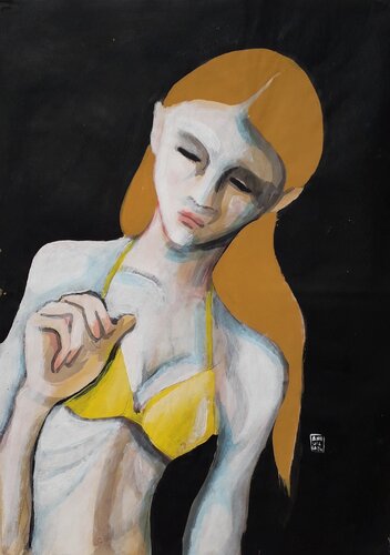 Girl #1 van Anguilla Ink, Schilderij te koop op Singulart