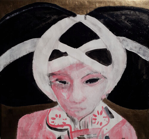 Miao girl van Anguilla Ink, Schilderij te koop op Singulart