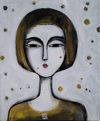 Red dots van Anguilla Ink, Schilderij te koop op Singulart