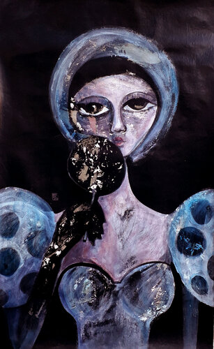 Dall'altra parte de Anguilla Ink, Pintura a la venta en Singulart