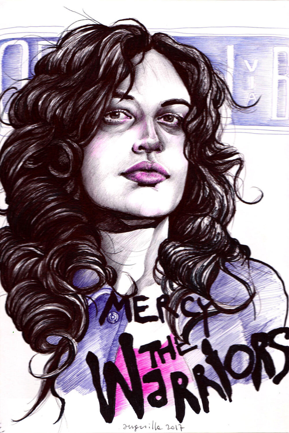 The warriors: Mercy Anguilla Ink