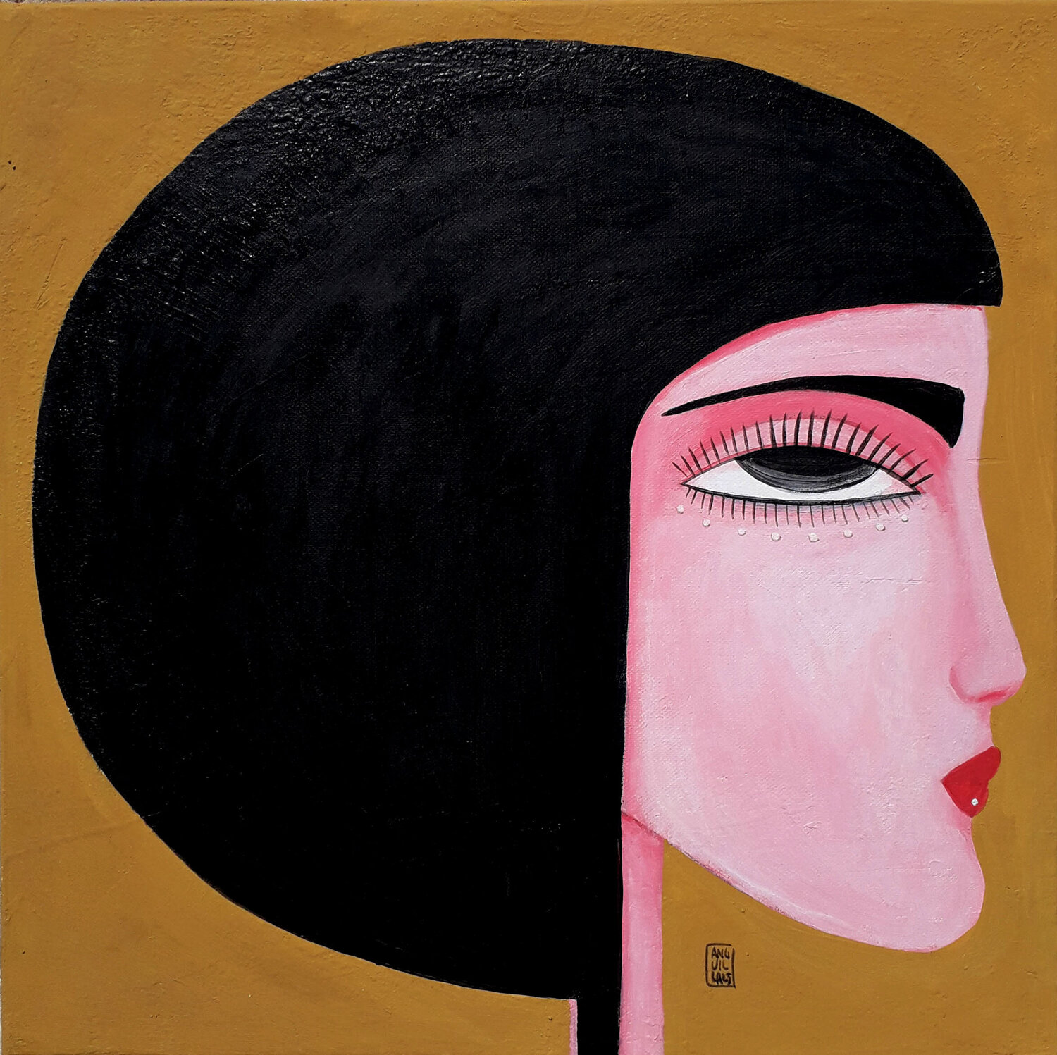 Mirror#1 Anguilla Ink