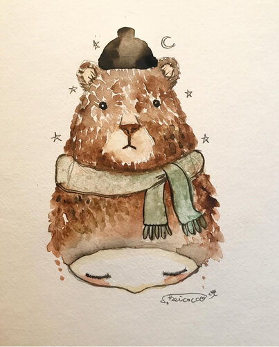 Kuma-San by Keiko Suzuki Möller, Painting for Sale on Singulart