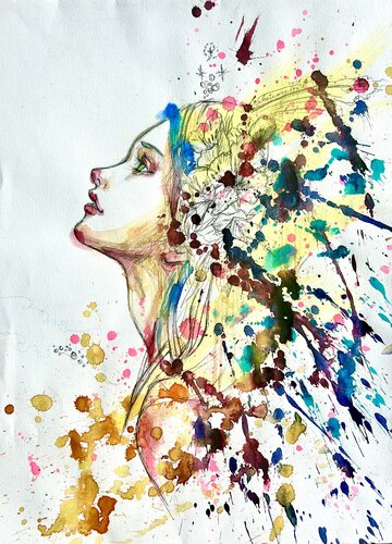 Bloom by Keiko Suzuki Möller, Painting for Sale on Singulart