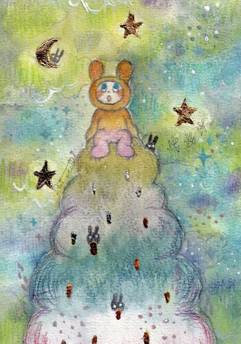 USAPON – A Wish Upon a Star de Keiko Suzuki Möller, Pintura a la venta en Singulart