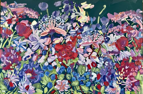 Whispers of Bloom von ISABEL ARANEDA, Malerei kaufen auf Singulart