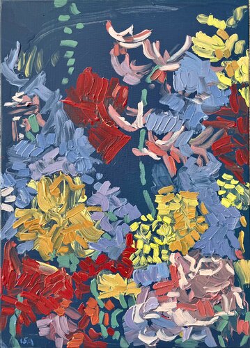 Flores primarias von ISABEL ARANEDA, Malerei kaufen auf Singulart