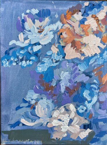Sinfonía Azul von ISABEL ARANEDA, Malerei kaufen auf Singulart