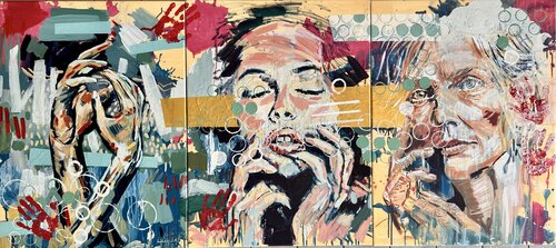 El tiempo en las manos von ISABEL ARANEDA, Malerei kaufen auf Singulart