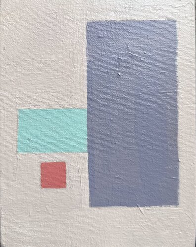 Refugio Geométrico van ISABEL ARANEDA, Schilderij te koop op Singulart