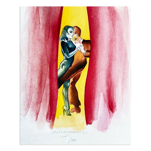 Millenium Dance van Allen Jones, Afdruk te koop op Singulart