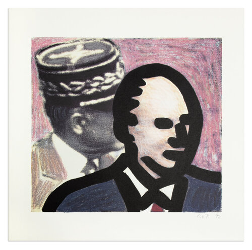 Charles de Gaulle by C.O. Paeffgen, Print for Sale on Singulart