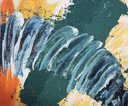 Dolphin van Barbora Buresova, Schilderij te koop op Singulart