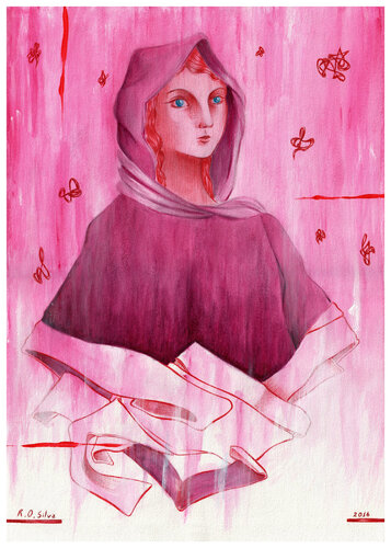 Sacred Blue by Rodrigo Silva, Work on Paper for Sale on Singulart