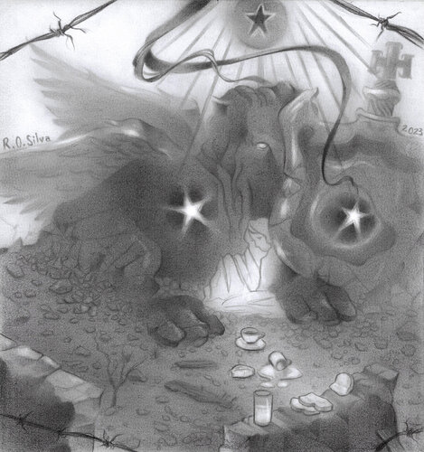 Liôn II von Rodrigo Silva, Zeichnungen kaufen auf Singulart