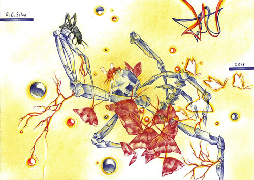 Comunique - 52 de Rodrigo Silva, Obra en papel a la venta en Singulart