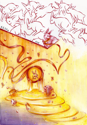 Comunique - 41 de Rodrigo Silva, Obra en papel a la venta en Singulart