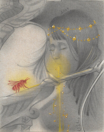 Mieloro V by Rodrigo Silva, Work on Paper for Sale on Singulart