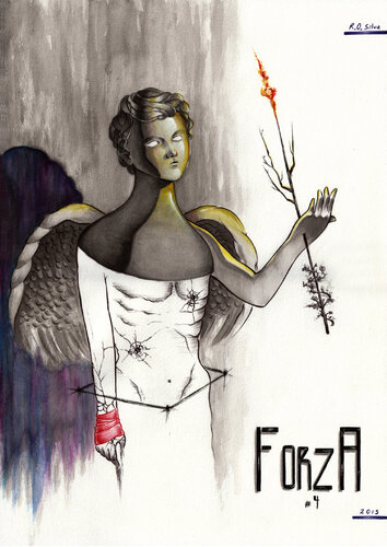 Forza IV by Rodrigo Silva, Work on Paper for Sale on Singulart