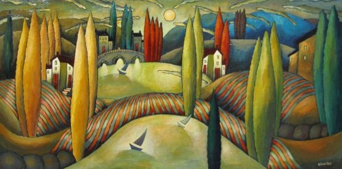 "Being Near the Land and Ocean" de Viatcheslav (business name Slava TCH) Tchistiline, Pintura a la venta en Singulart