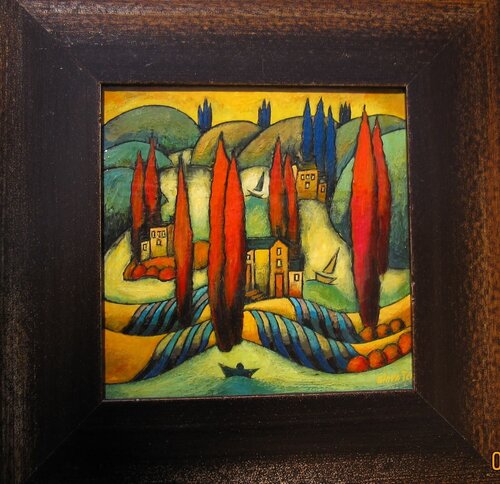 " Late Summer " by Viatcheslav (business name Slava TCH) Tchistiline, 絵画 for Sale on Singulart